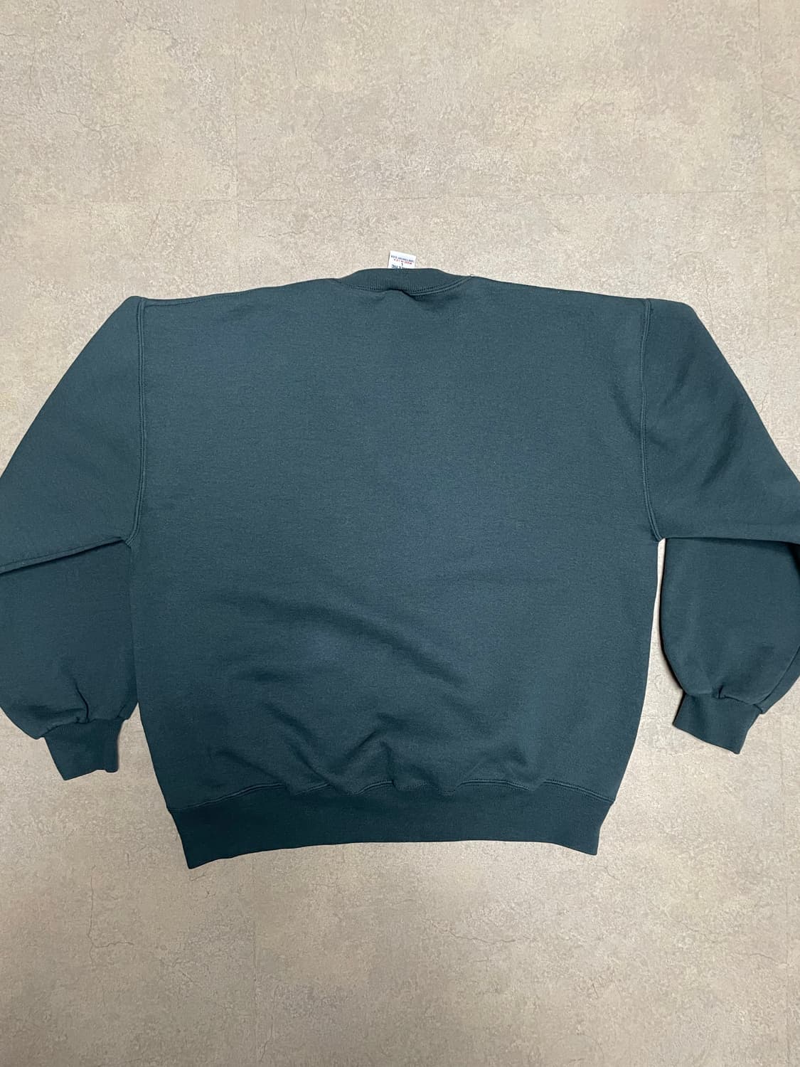 90s USA 러셀 RUSSELL 스웻 셔츠 맨투맨 다크 그린 상품이미지4