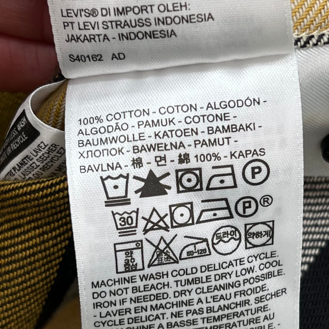 리바이스 플란넬 체크셔츠 r2194 상품이미지8