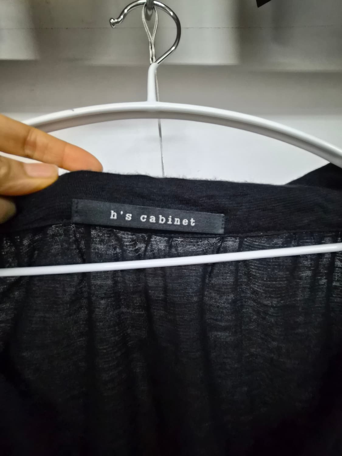 h's cabinet  오프 숄더 가디건 상품이미지3