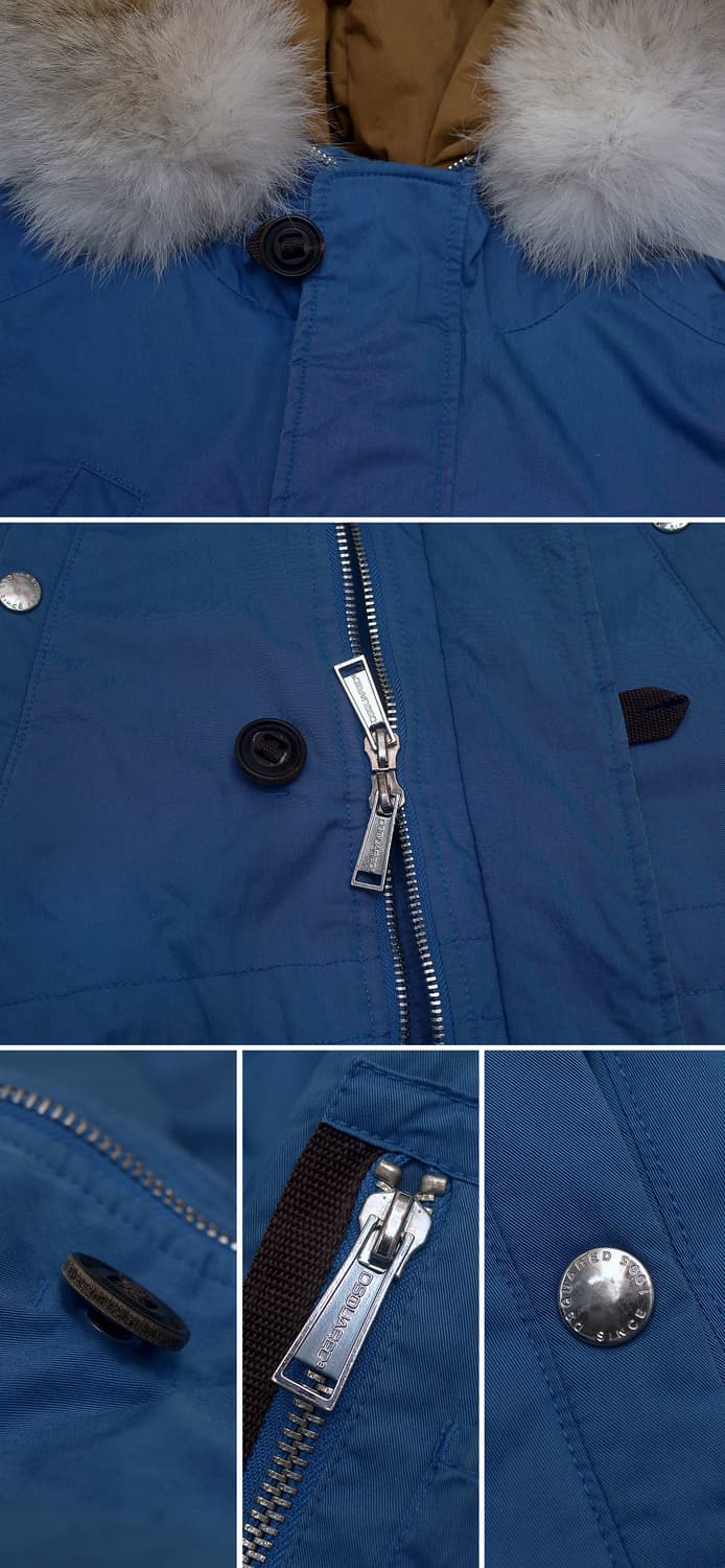 디스퀘어드 몬스터퍼 코튼 캔버스 N3B 야상 롱패딩 (46 / 100+) 상품이미지9