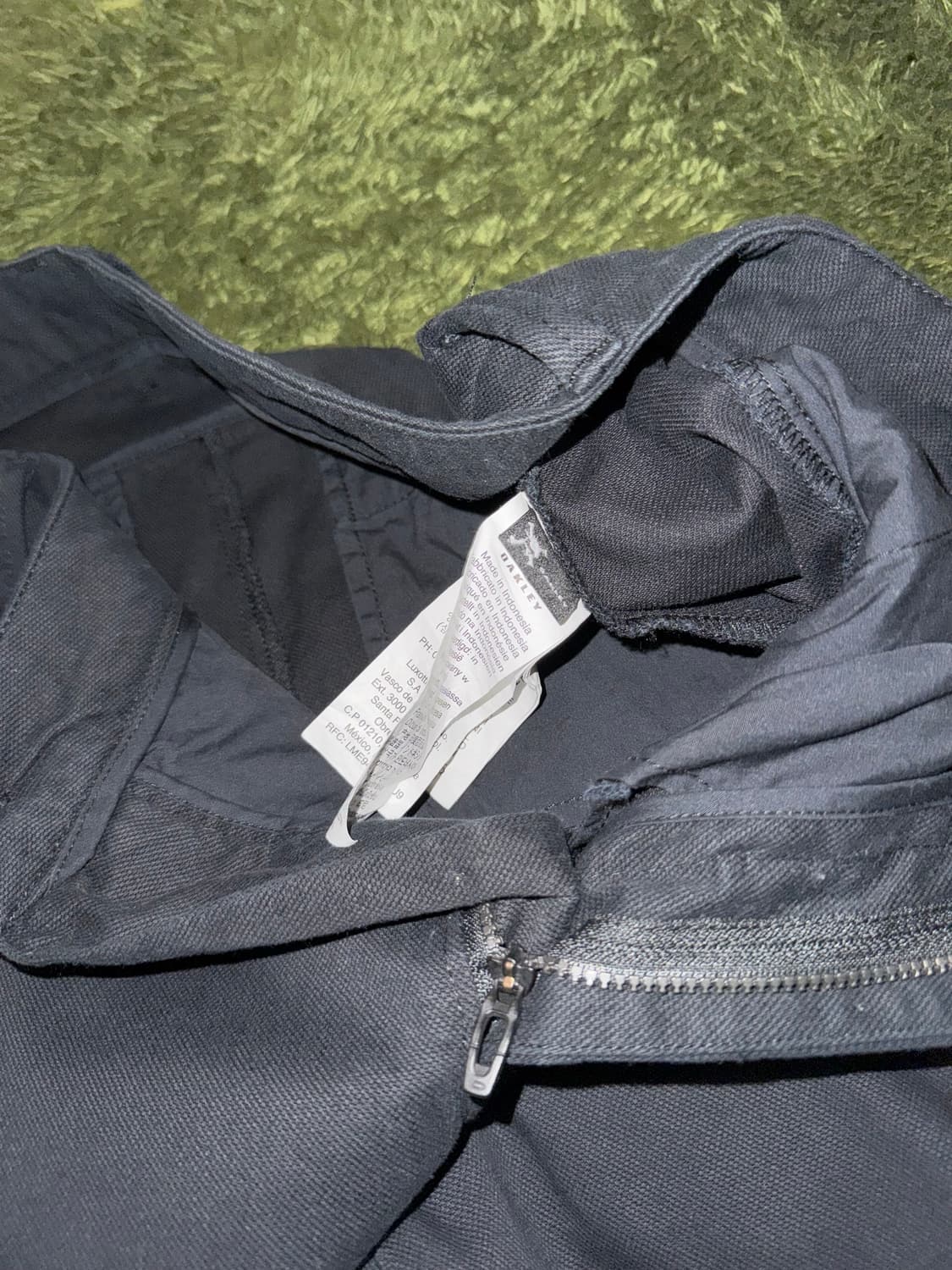 [36] OAKLEY 오클리 테크니컬 프로그래션 카고 코튼 팬츠 블랙 상품이미지5