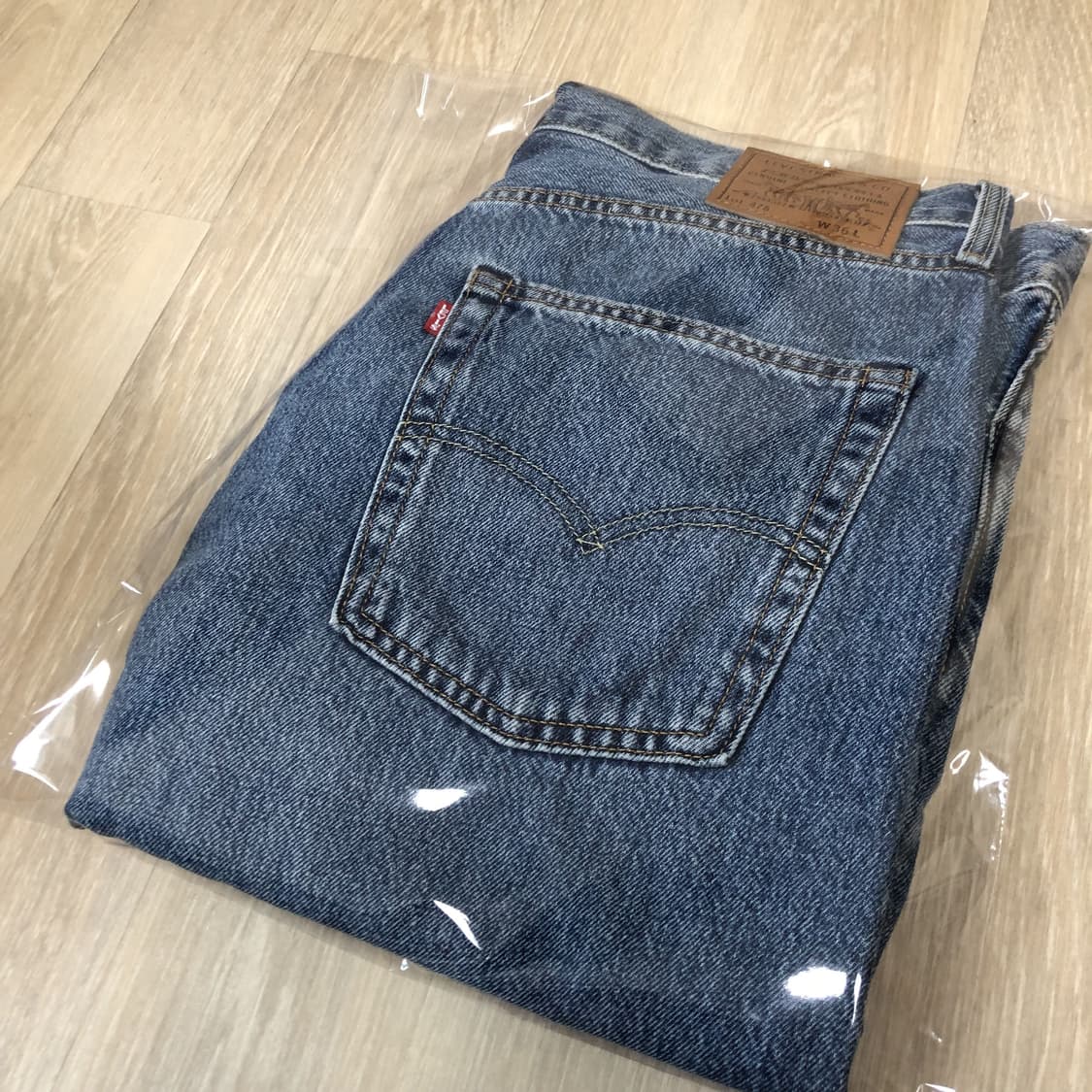 (36) 리바이스 Levi's 478 워시드 블루 배기 쇼츠 반바지 상품이미지10