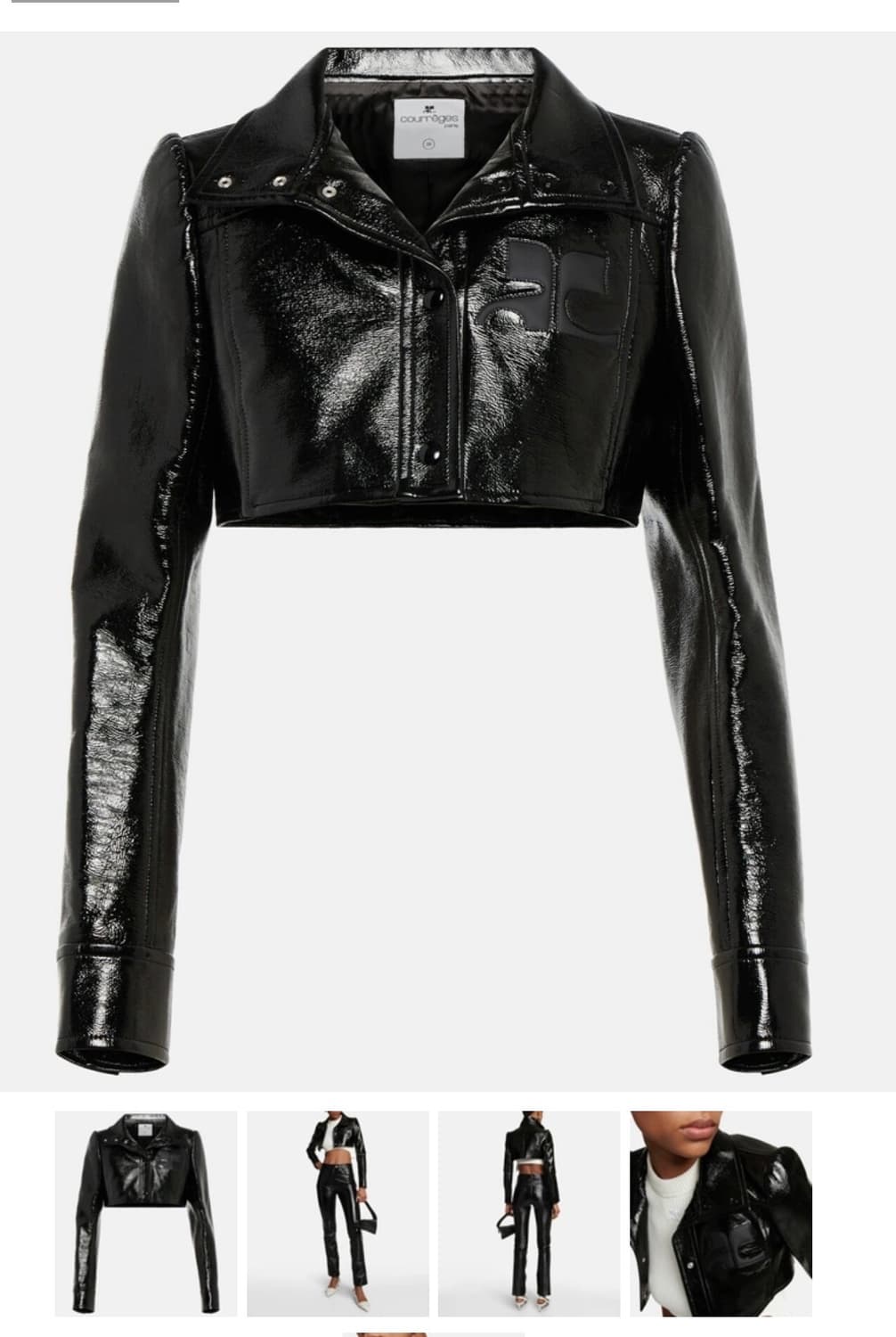 꾸레쥬 SS23 크롭 자켓 상품이미지1