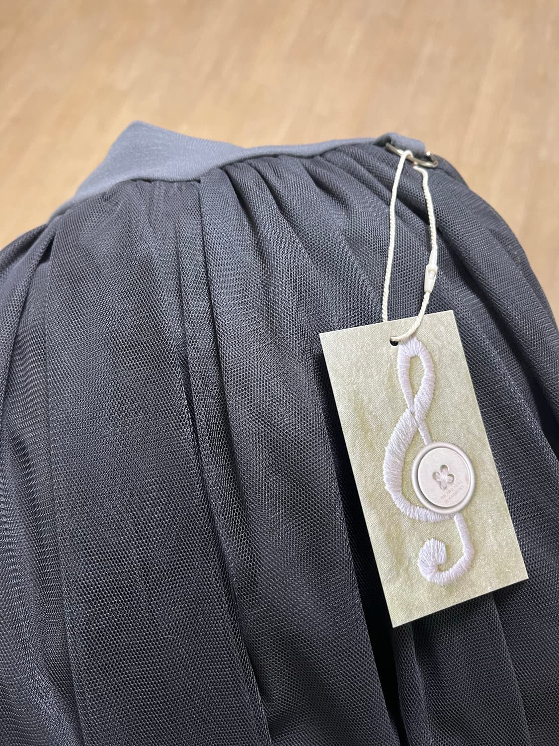 인앤양인하모니 Tulle skirt, charcoal 상품이미지2