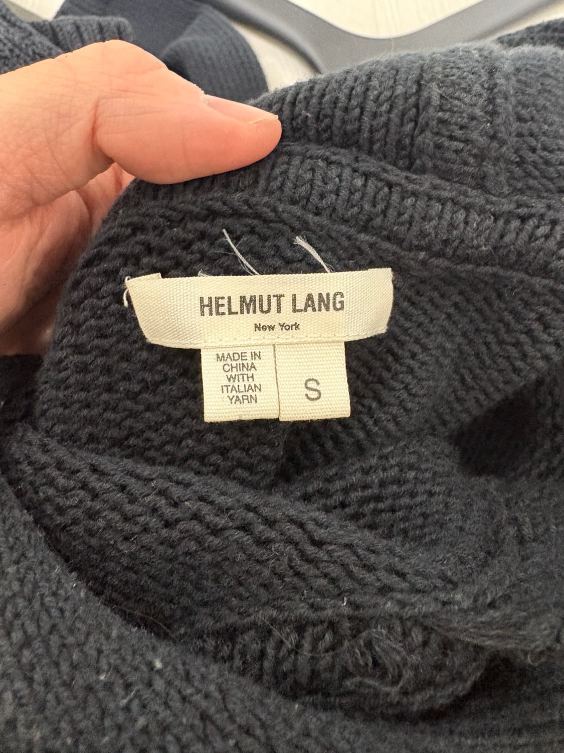 Helmut Lang 니트 후디 상품이미지3