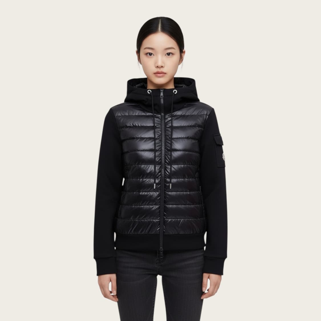 M/ 몽클레어 구스다운 니트 패딩 자켓 상품이미지1