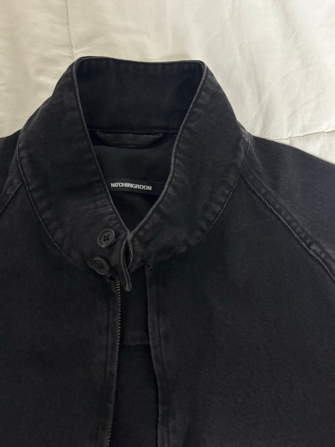 해칭룸 데님 해링턴 자켓 상품이미지3