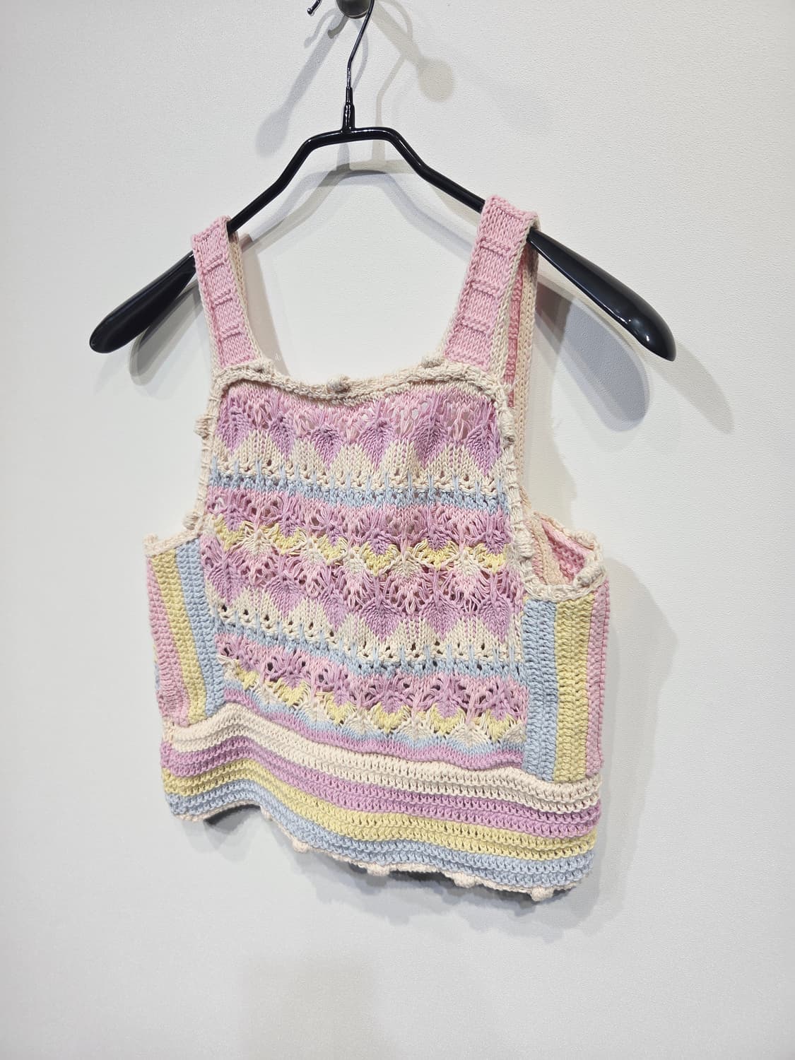 ZARA자라 파스텔 스트럭처 크롭탑_L 상품이미지5