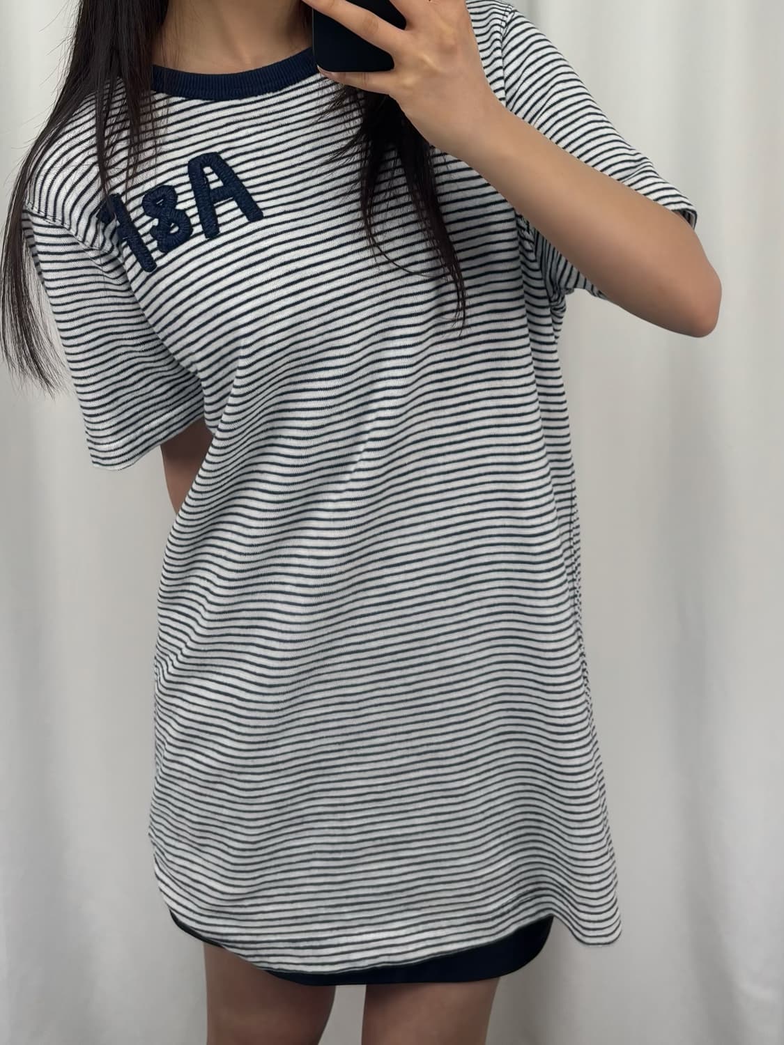 아베크롬비 스트라이프 반팔 상품이미지2