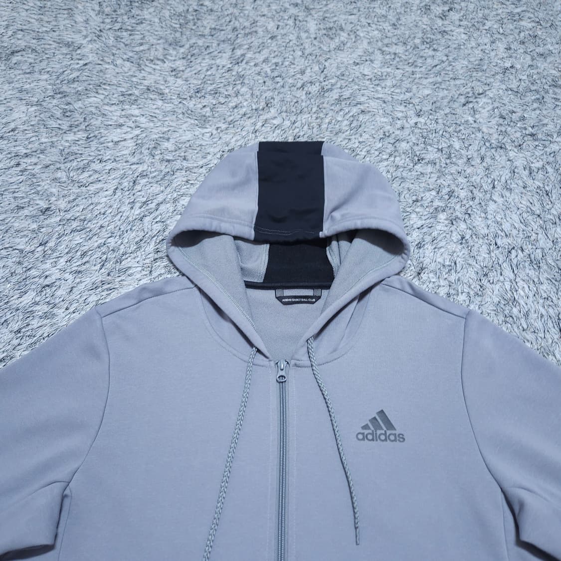 아디다스) XL 남자 바스켓볼 후드집업 / 왕눈이샵 상품이미지3
