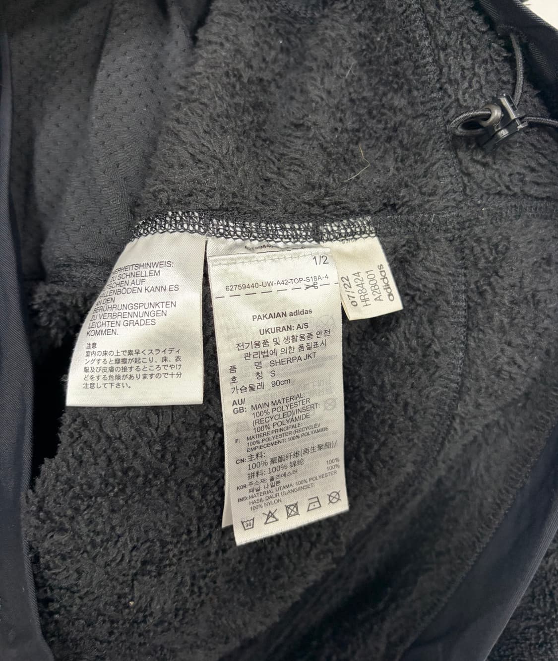 아디다스 후리스 반집업[1804] 상품이미지8