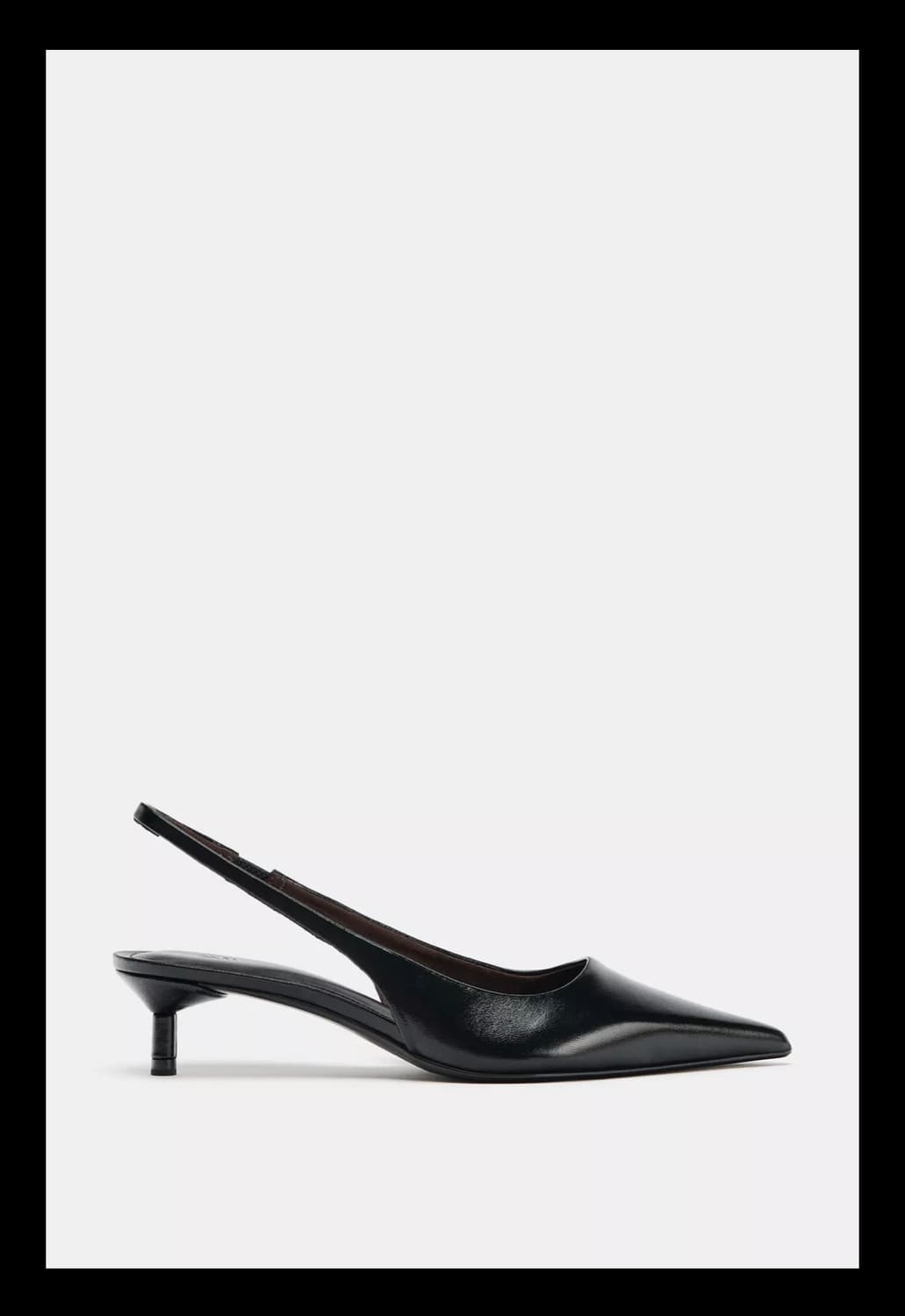 자라 레더 슬링백 슈즈 38 상품이미지2