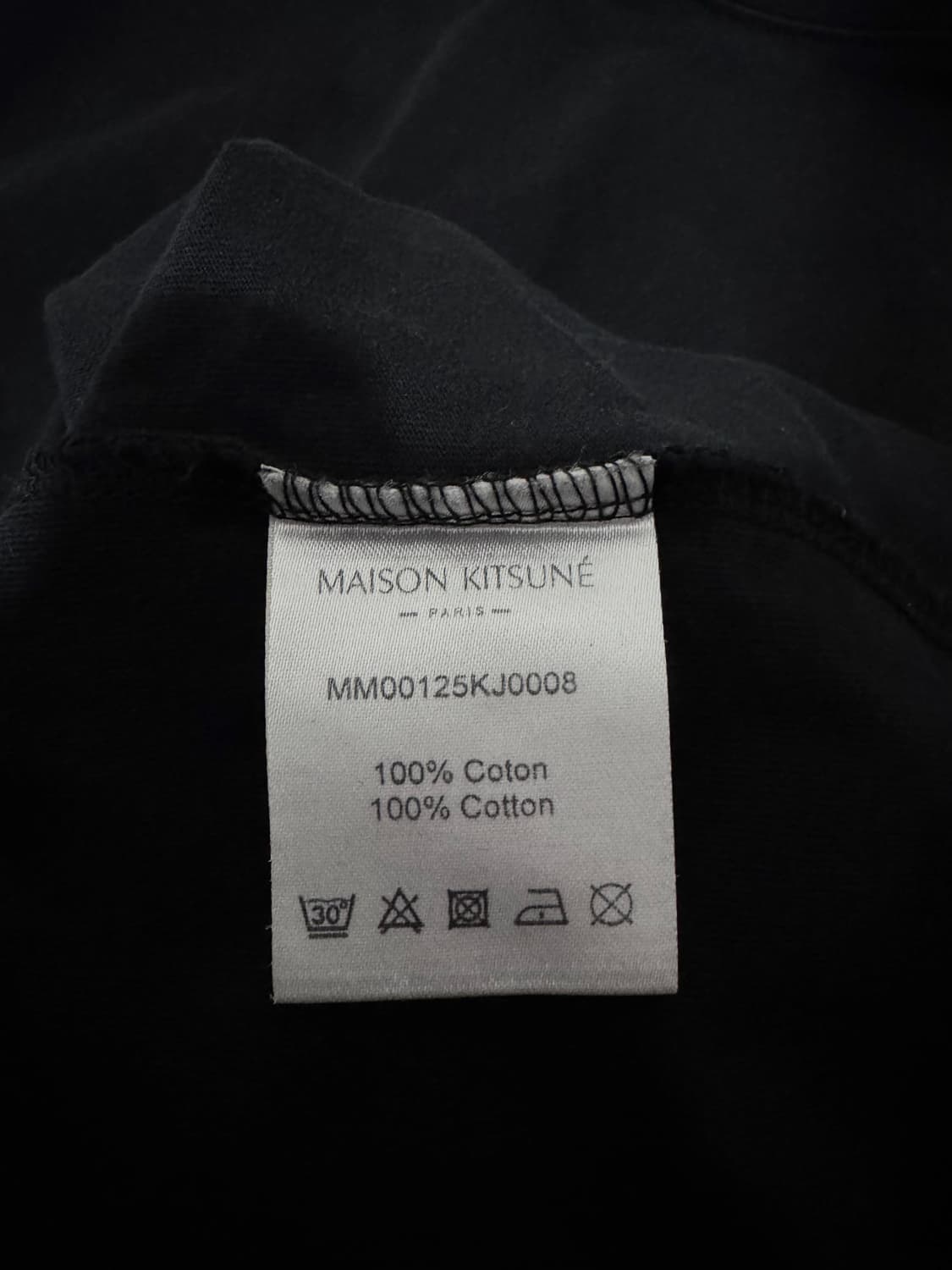 L 메종키츠네 스피디 폭스 패치 반팔티 상품이미지4