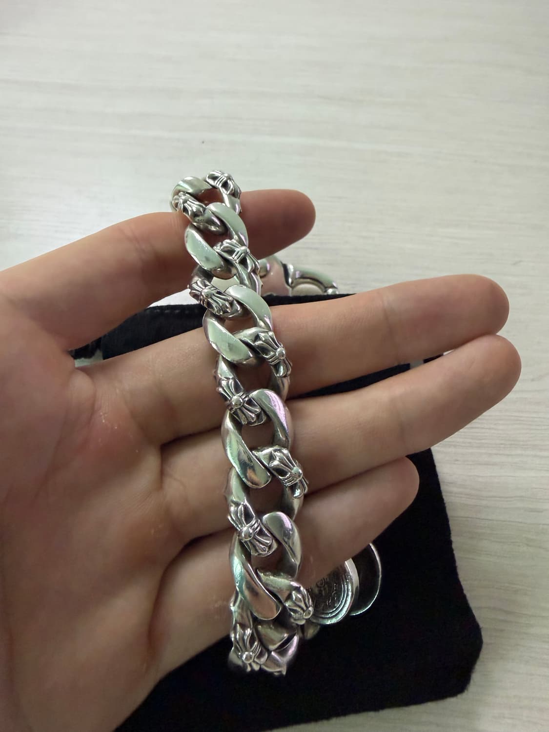 [15링크] 크롬하츠 팬시 클립 팔찌 상품이미지7