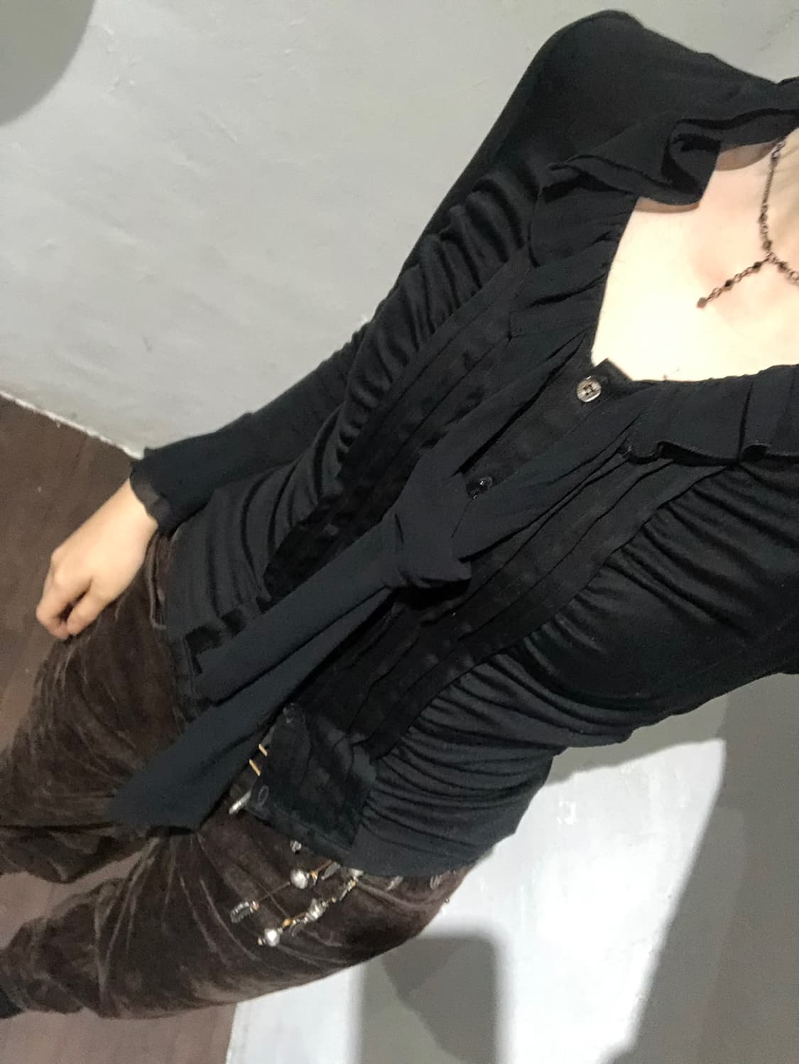 Tie Blouse 상품이미지2