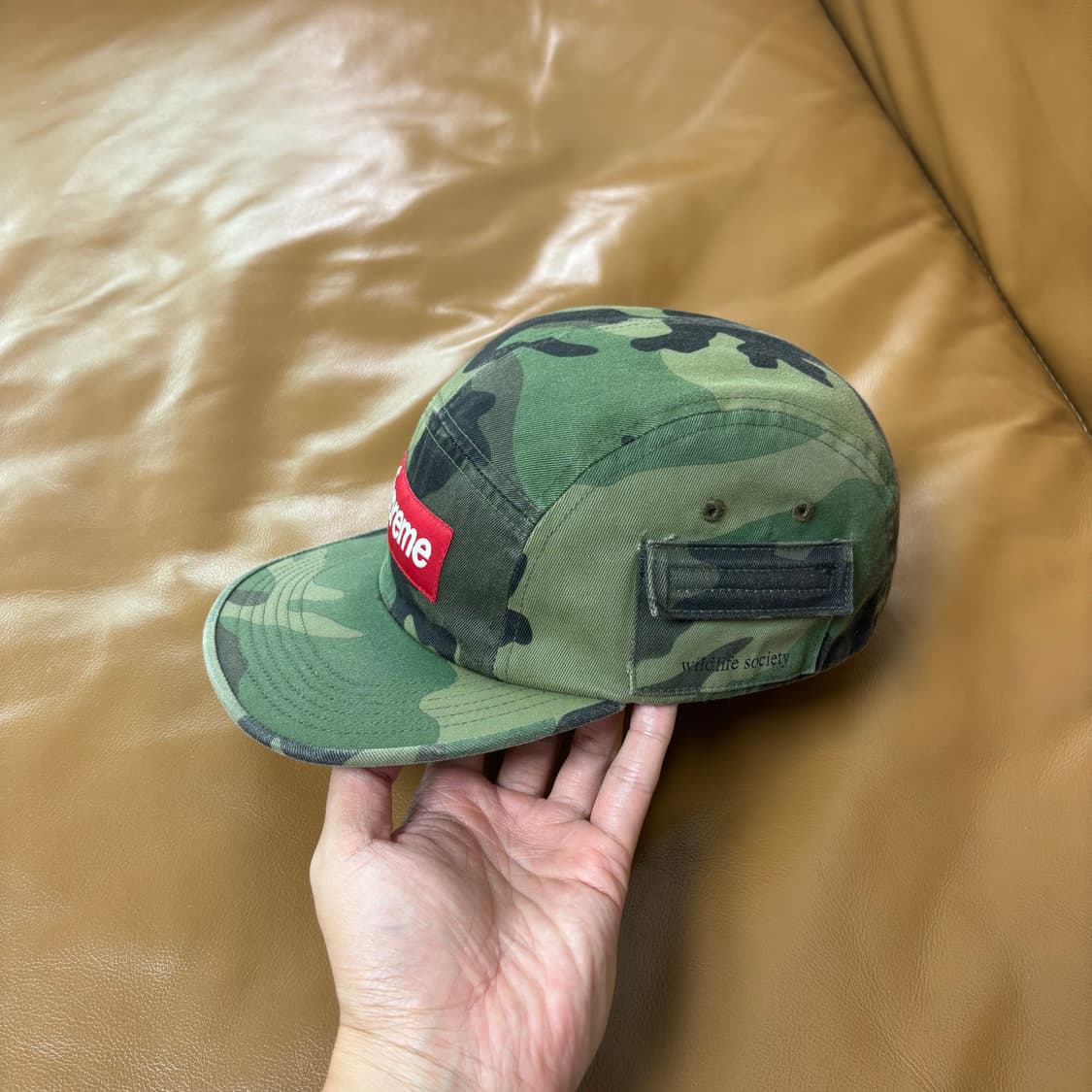 Supreme 슈프림 밀리터리 카고 우드랜드 카모 캠프캡 모자 Camo 상품이미지4