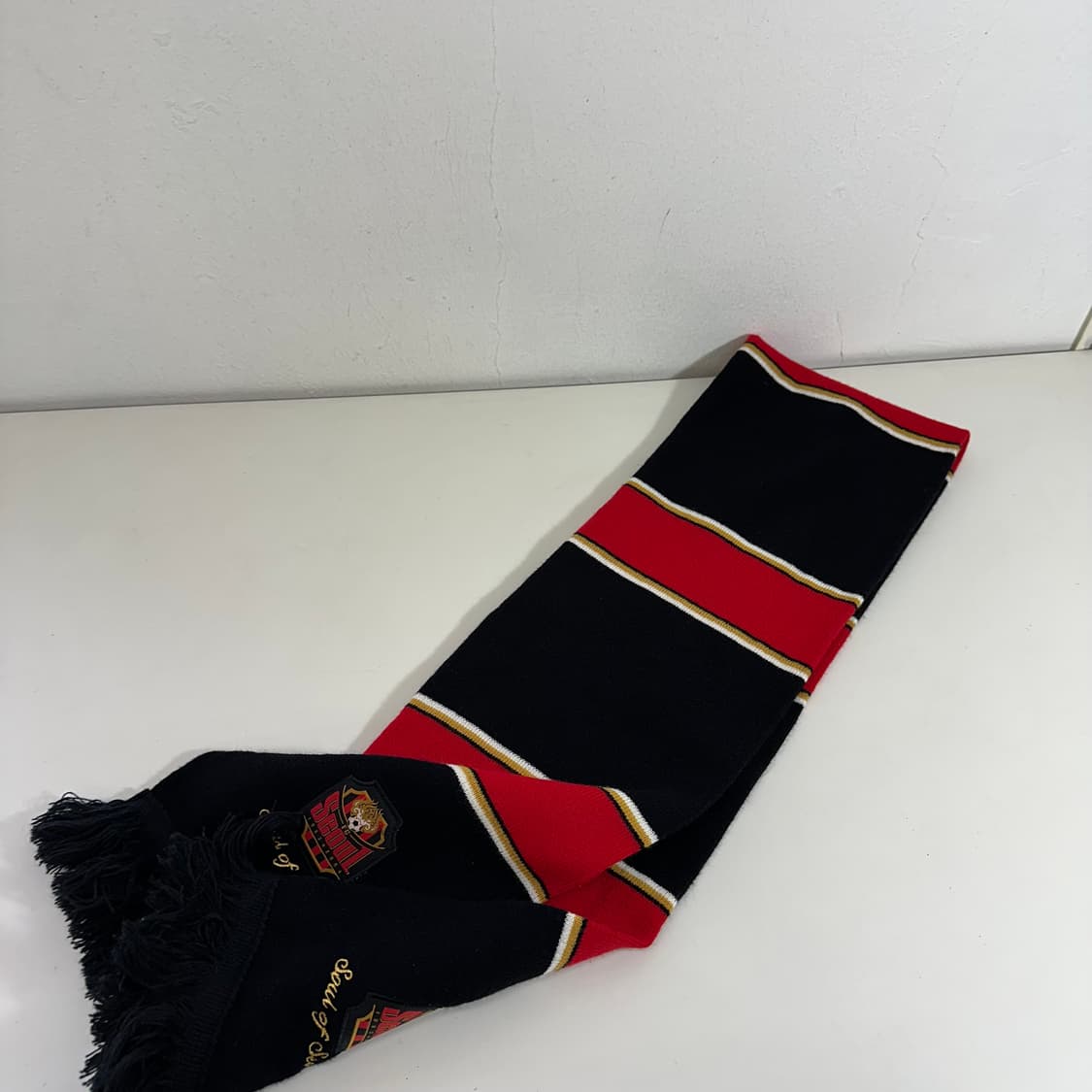 OS K리그 FC서울 검빨 아크릴 훌리건 축구머플러 상품이미지3