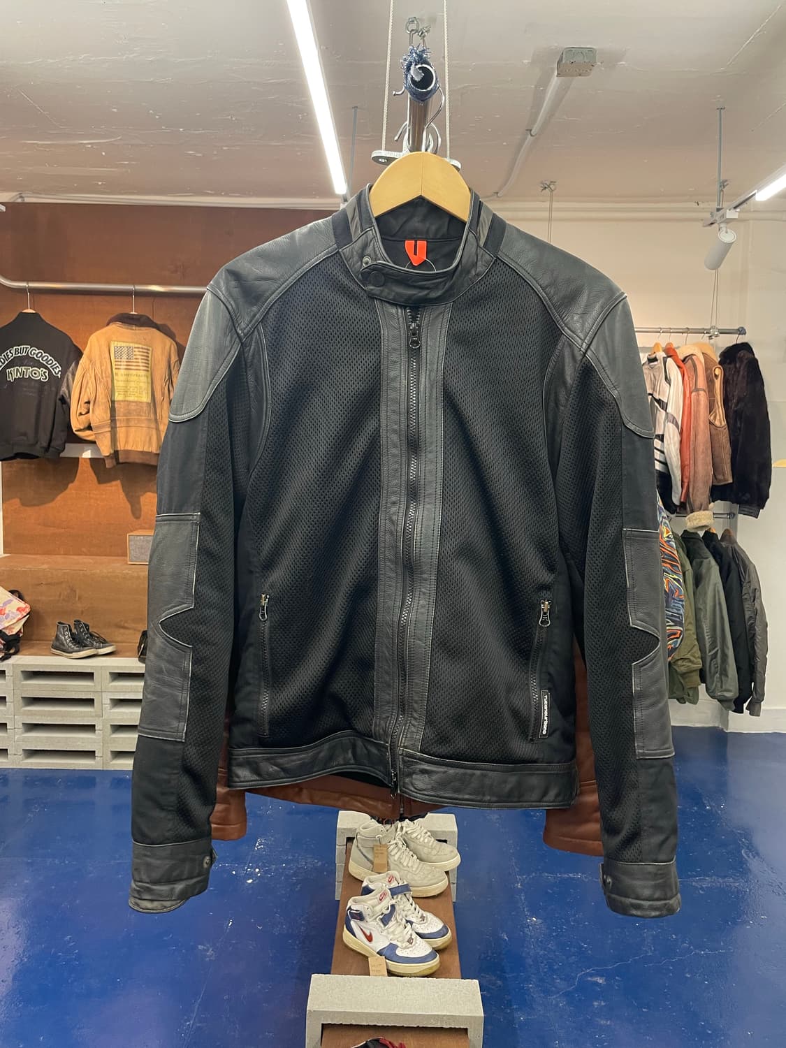 Tucanourbano 레더 레이싱 자켓 상품이미지5