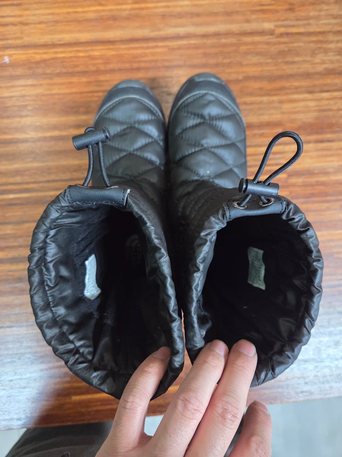 노스페이스 퀄팅 스트링 패딩부츠 240 상품이미지2