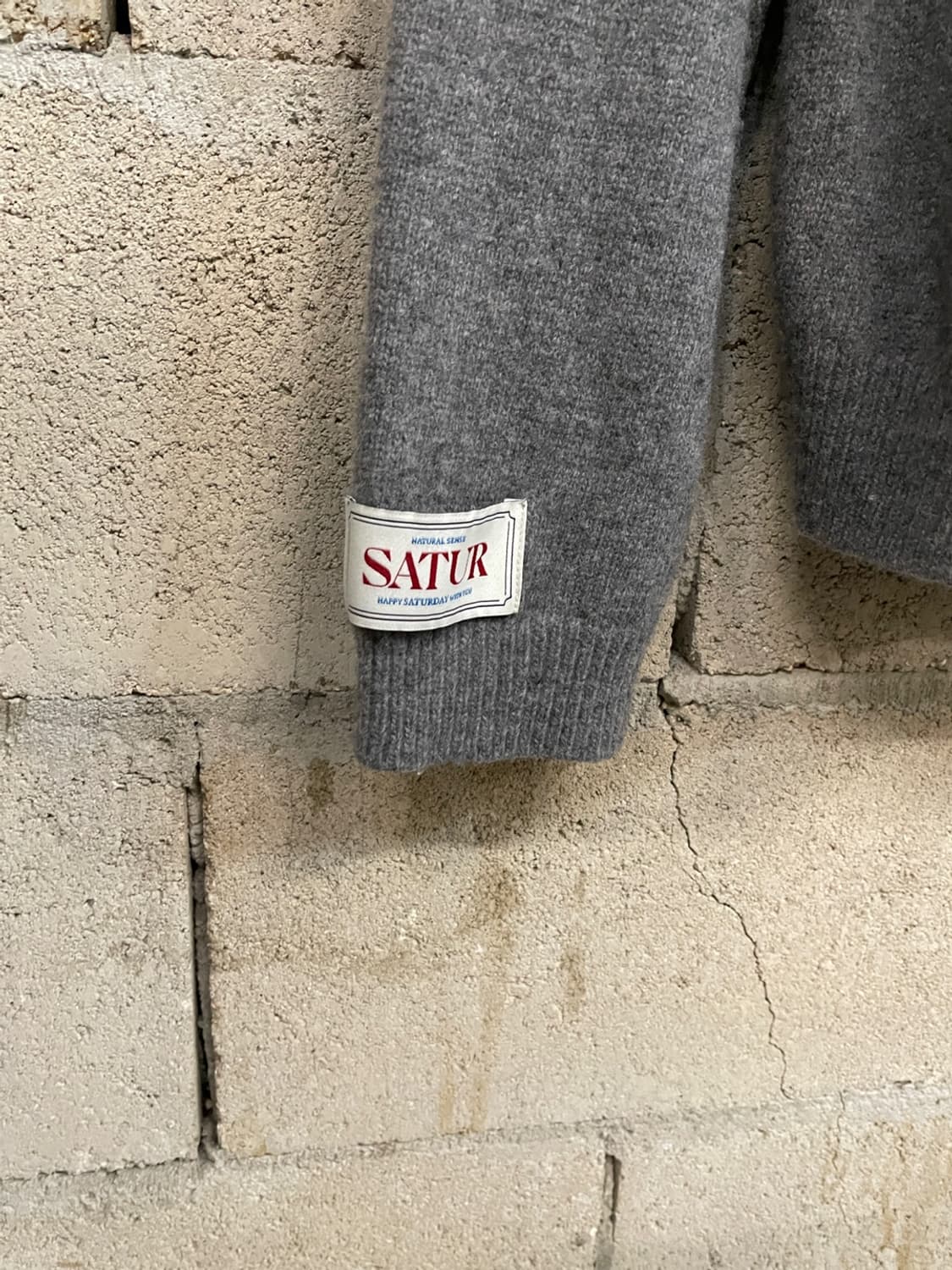 세터 언발란스 캐시미어 블렌드 니트 상품이미지5