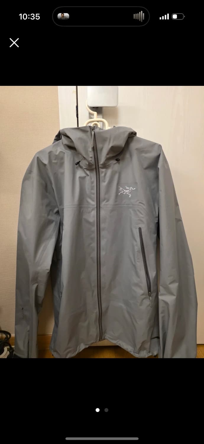 아크테릭스 베타 sl 자켓 M사이즈 판매합니다. 색상은 무난한 회색입니다 상품이미지1