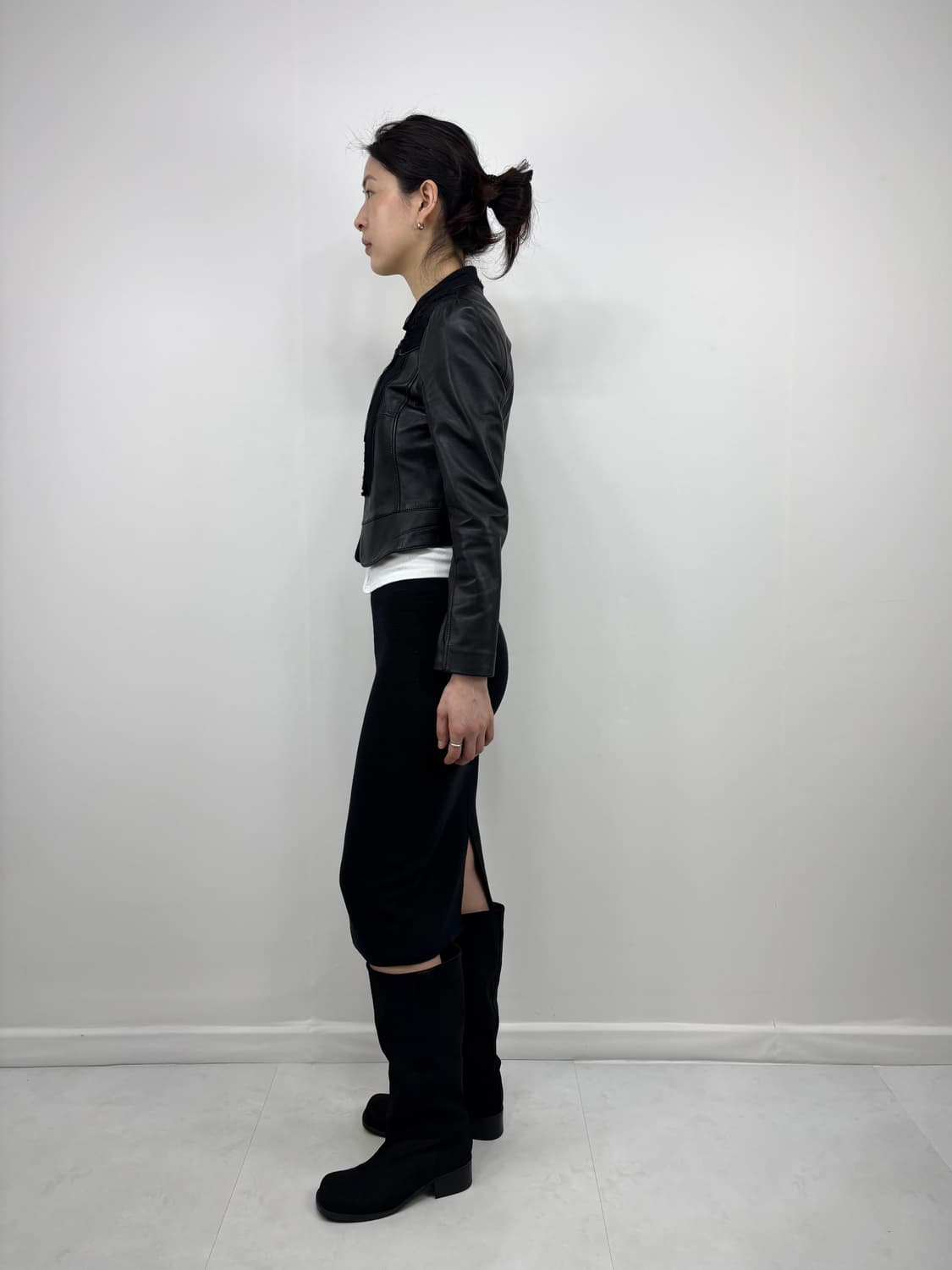 LAMBSKIN SLIT JACKET 상품이미지4