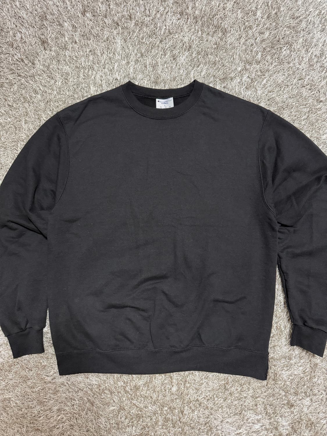 [L] 챔피온 무지 기모 맨투맨 상품이미지2