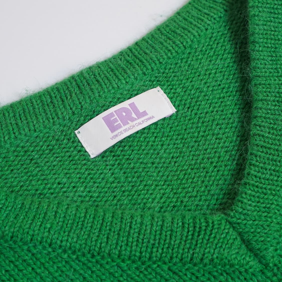 ERL 23ss 로고 패치워크 니트 상품이미지7