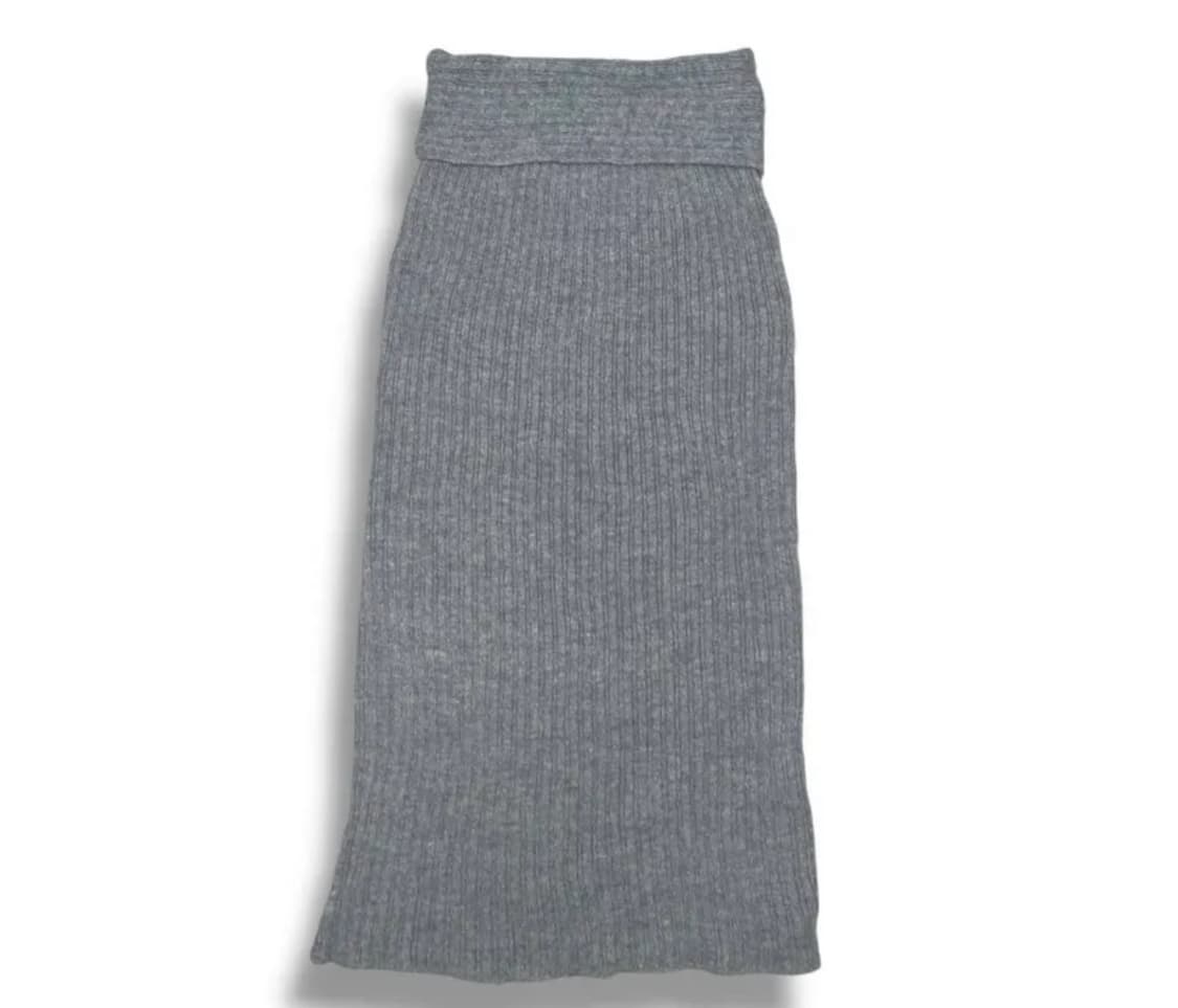 맥시 니트 스커트 상품이미지2