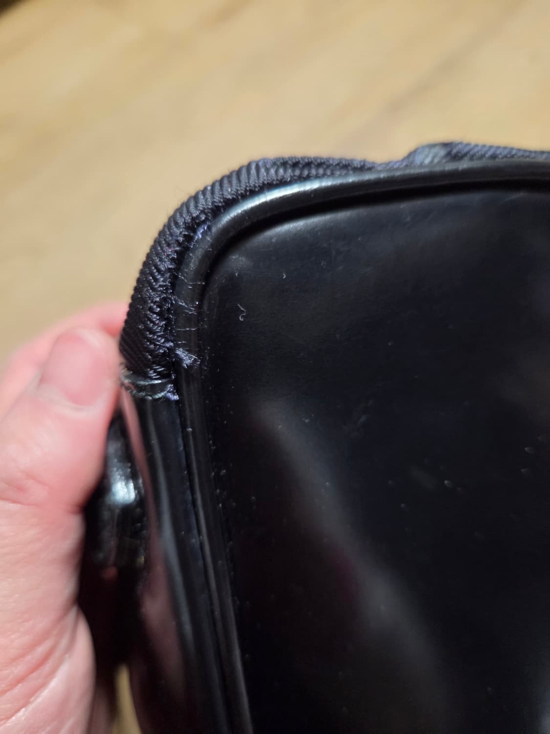 올드 구찌 나일론 레더 뱀부 백팩 상품이미지5