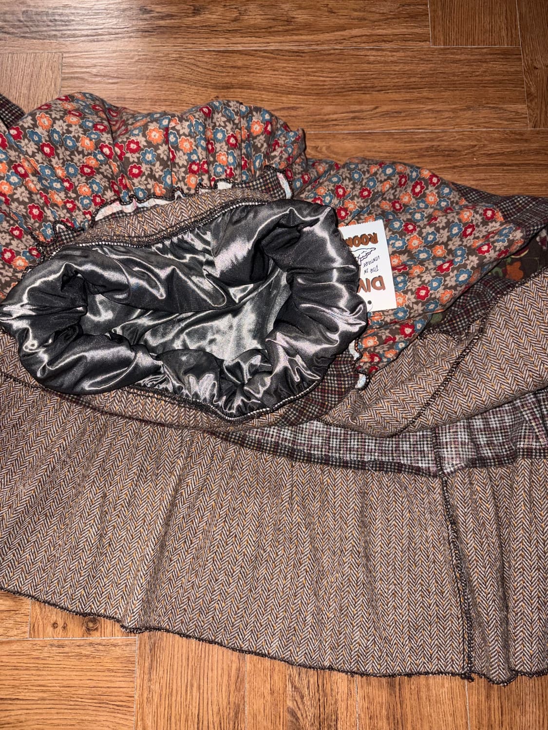 빈티지 플로럴 모리 스커트 상품이미지7