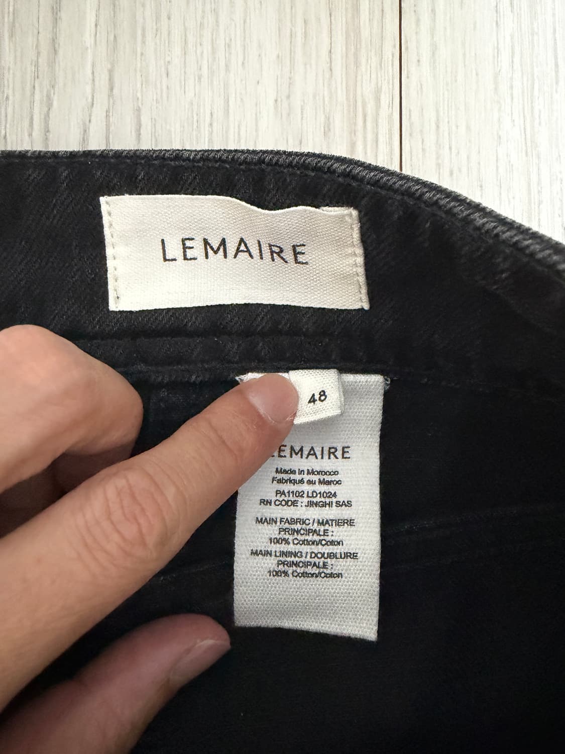 르메르 트위스트 데님 48 상품이미지2