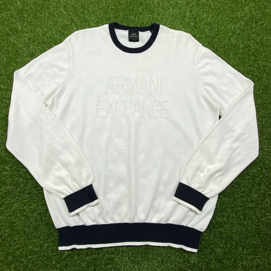 미국빈티지 알마니 익스체인지 봄 니트 상품이미지1