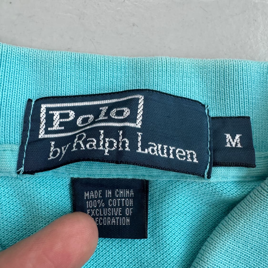 폴로 포니 PK 카라 반팔 티셔츠 민트  상품이미지6