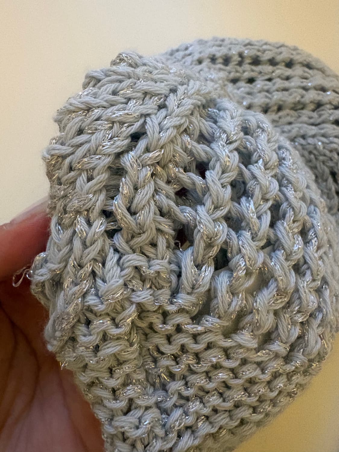 소라색 그물 베레모 상품이미지3