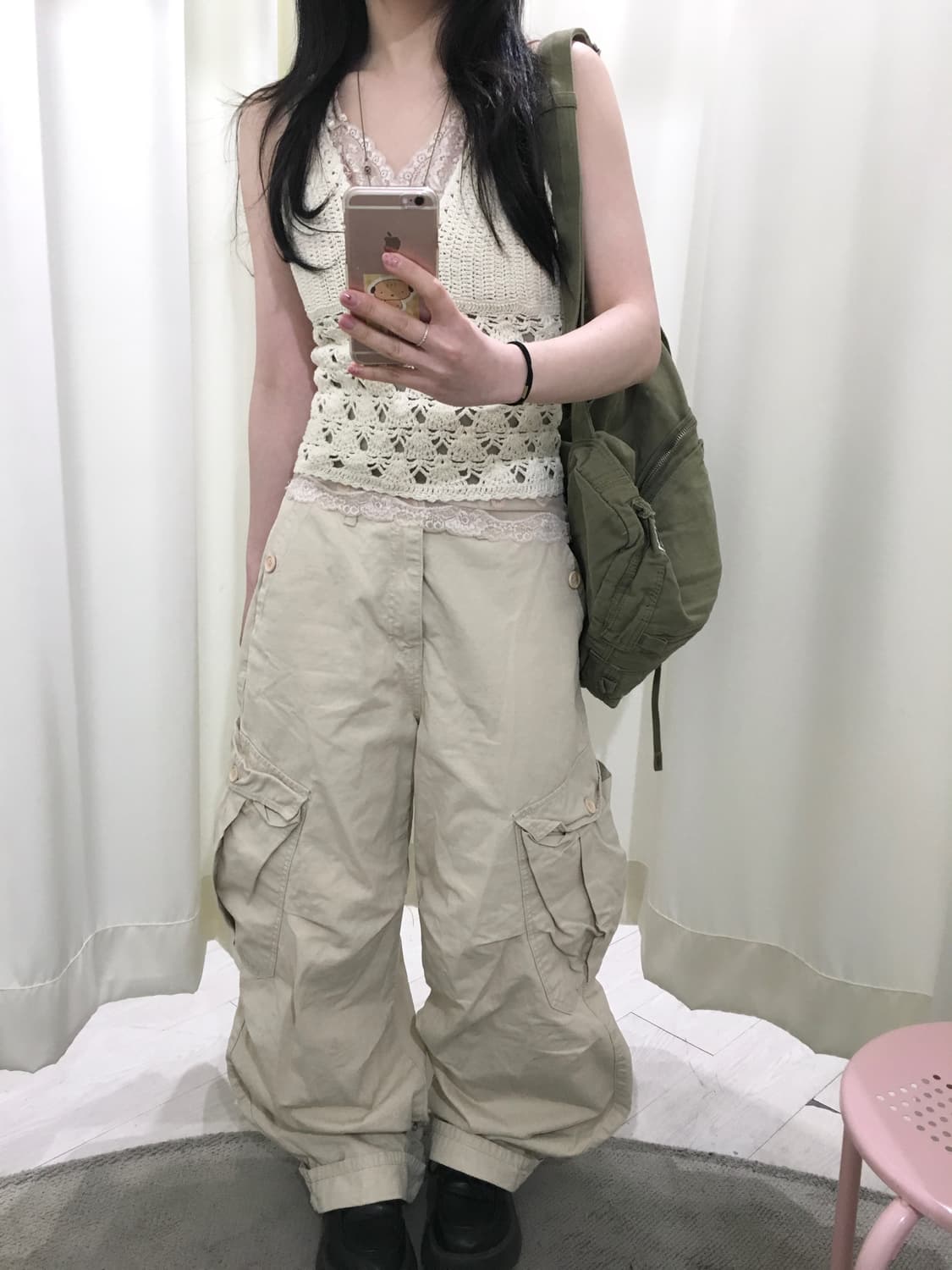 crochet halter top 상품이미지2