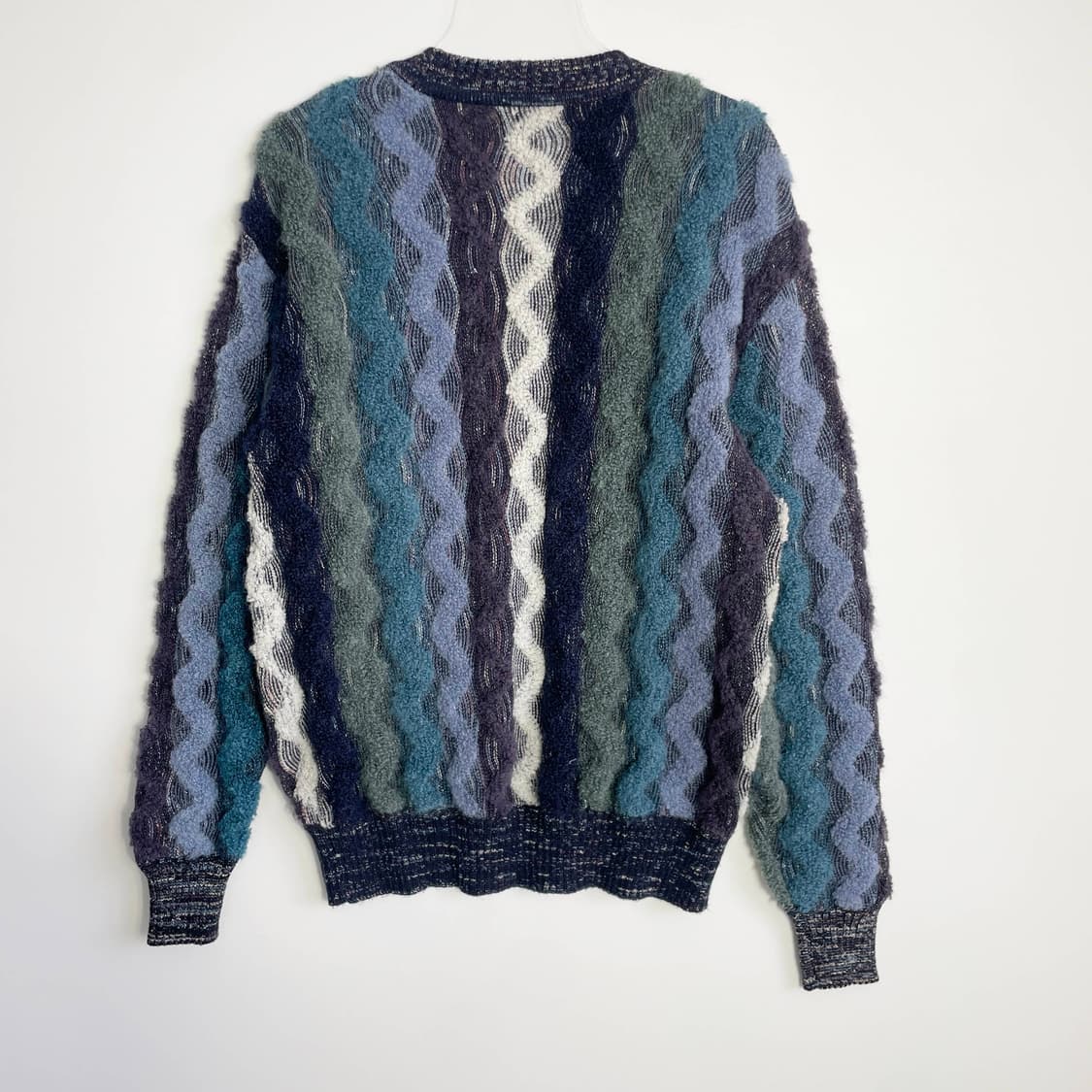 A2 INCETTA 모헤어 빈티지 케이블니트 L사이즈 상품이미지4