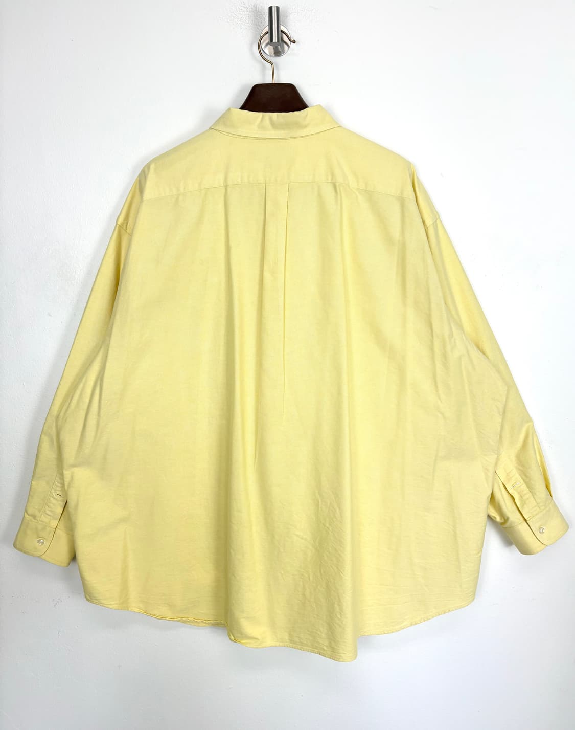 [5XL]POLO 연노랑 긴팔 셔츠 상품이미지7