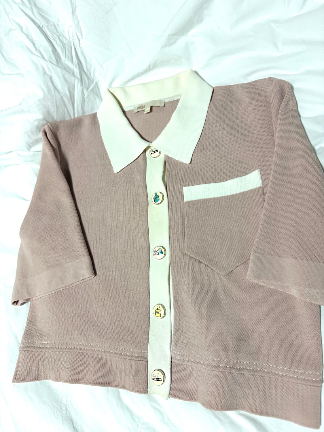 마쥬 크롭가디건  상품이미지5