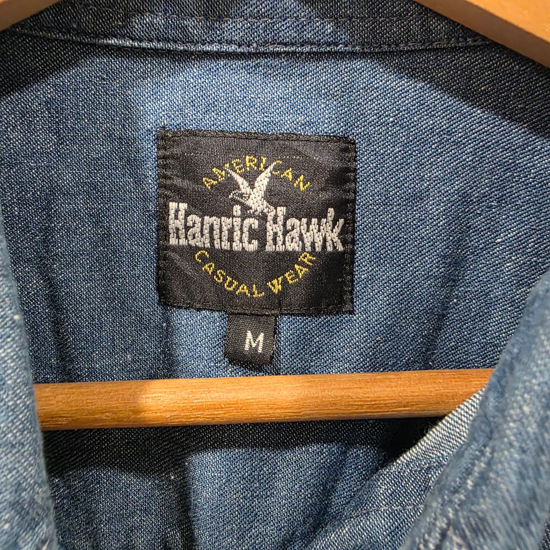 Hanric Hawk 아메리칸 캐주얼 데님 카라셔츠 상품이미지3