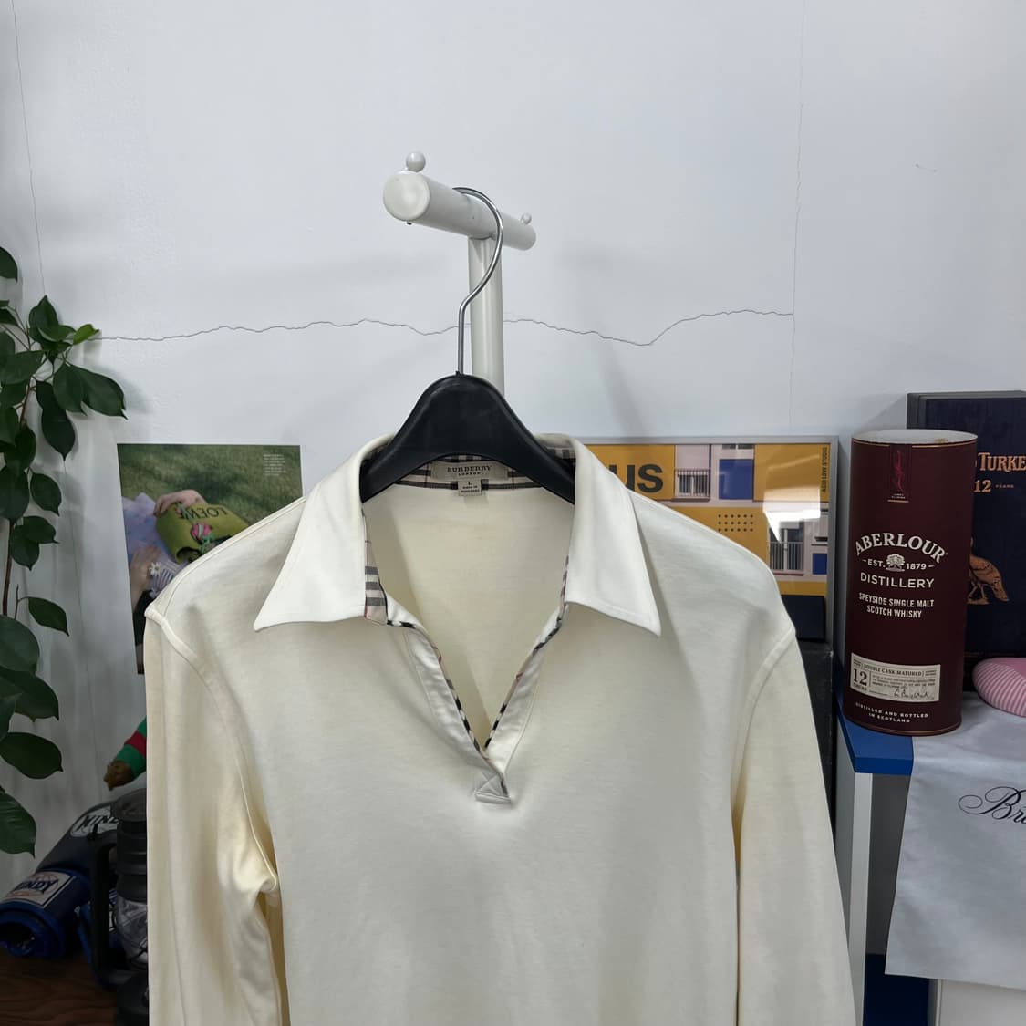 버버리 칼라 롱슬리브 L 상품이미지2