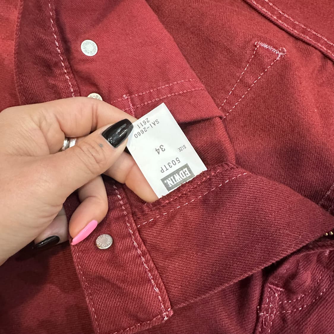 에드윈 503TP 카모플라주 팬츠(34) 상품이미지3