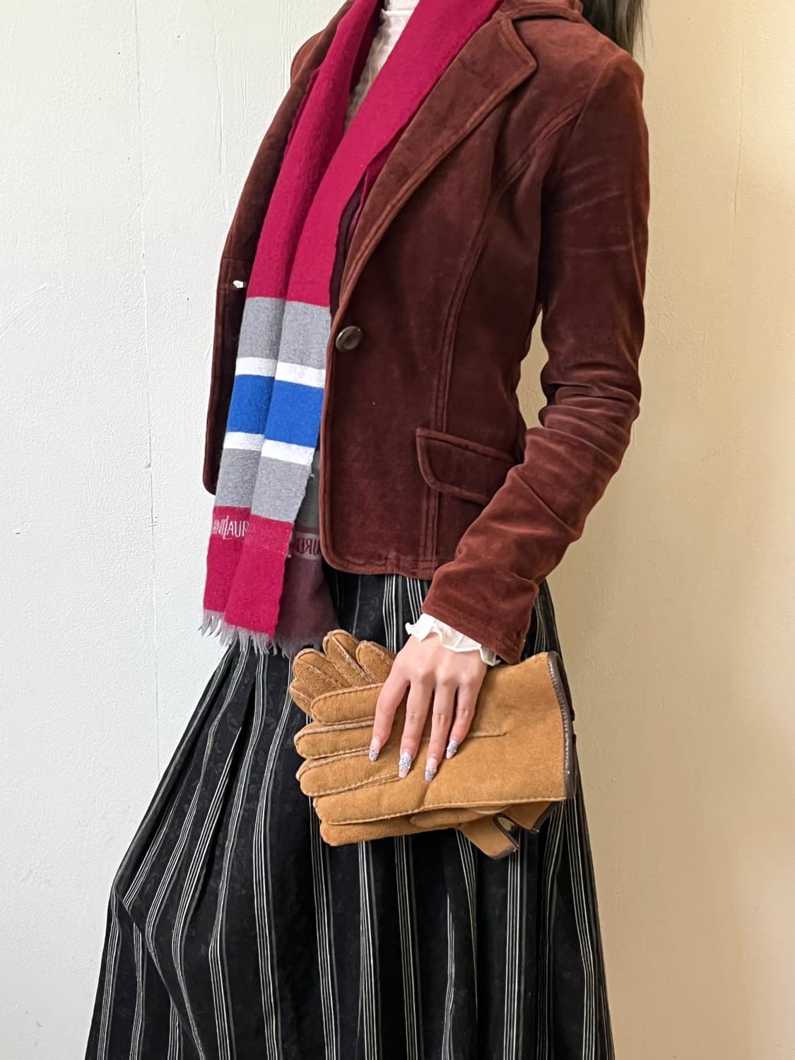 UGG 스웨이드 장갑 상품이미지6