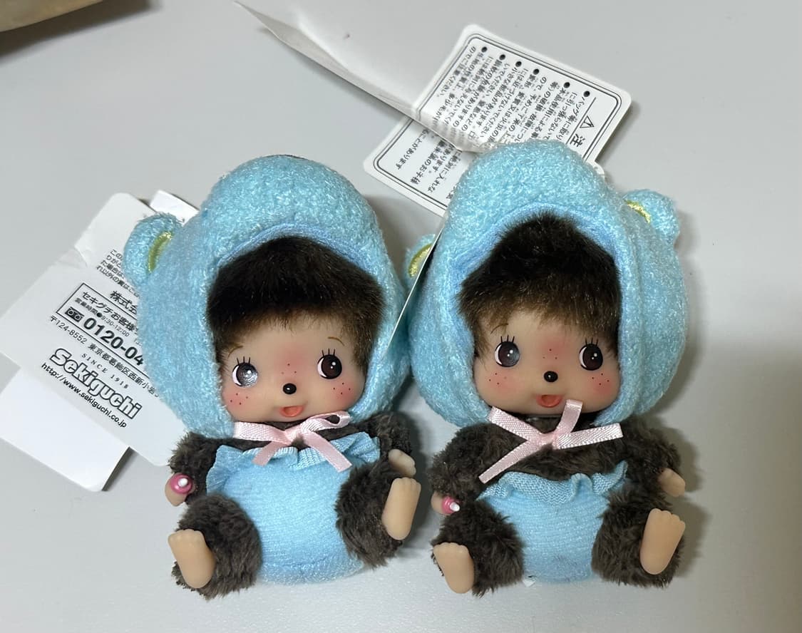 몬치치 베비치치 애니멀 키링 인형 상품이미지1