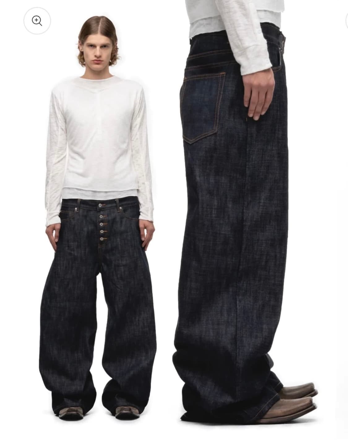 노페이스스튜디오 law denim japanese loose fit 상품이미지3