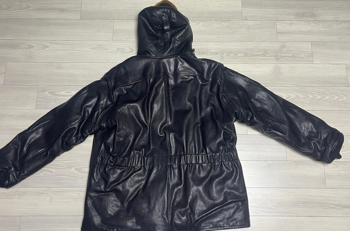 Blackout b-9 leather down parka xl 상품이미지3