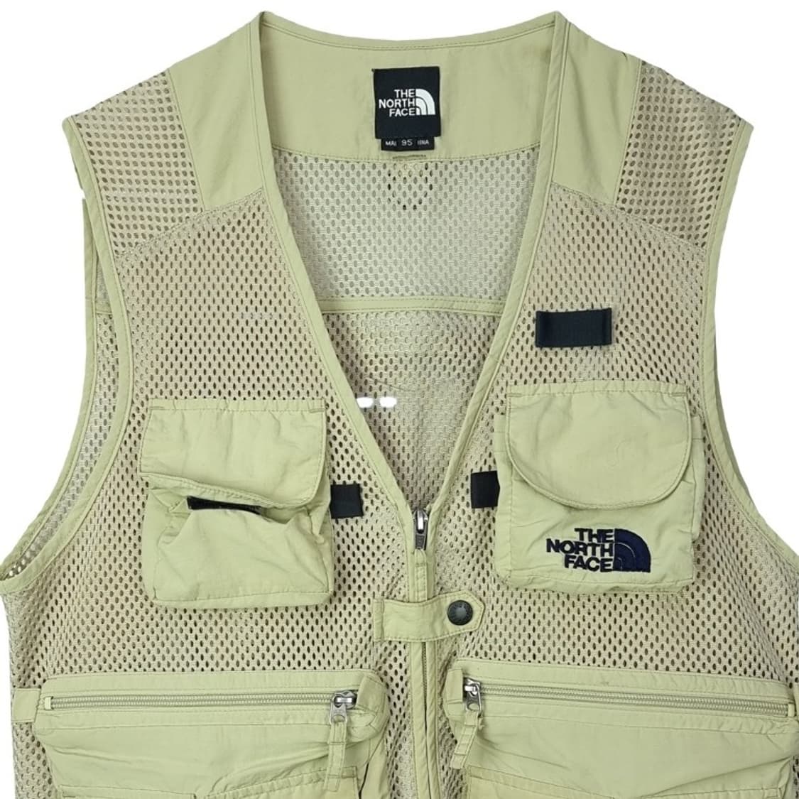 노스페이스 로고 자수 멀티 포켓 피싱 베스트 조끼 베이지 M16628 상품이미지4