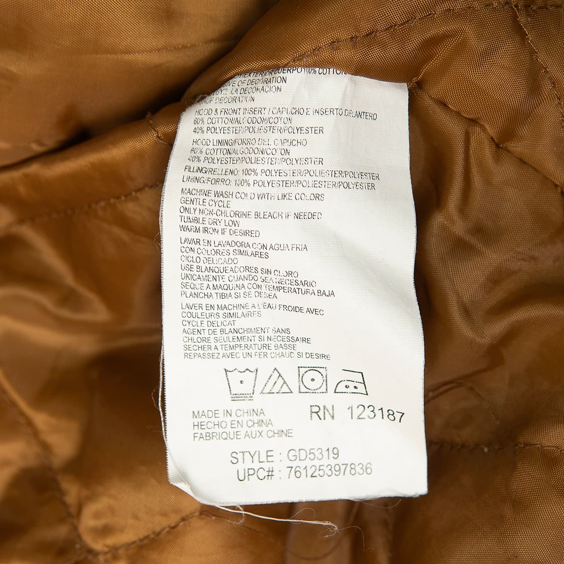 [115] 디키즈 캔버스 후디드 워크자켓 브라운 MO-2547  상품이미지9