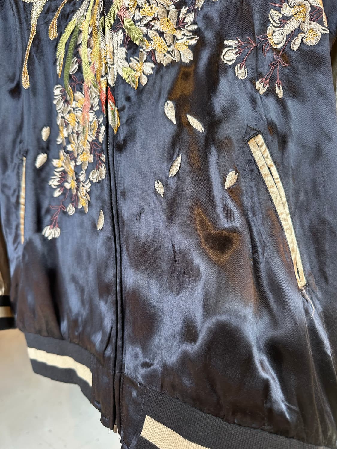 Unknown 레이온 스카쟌 자켓 상품이미지5