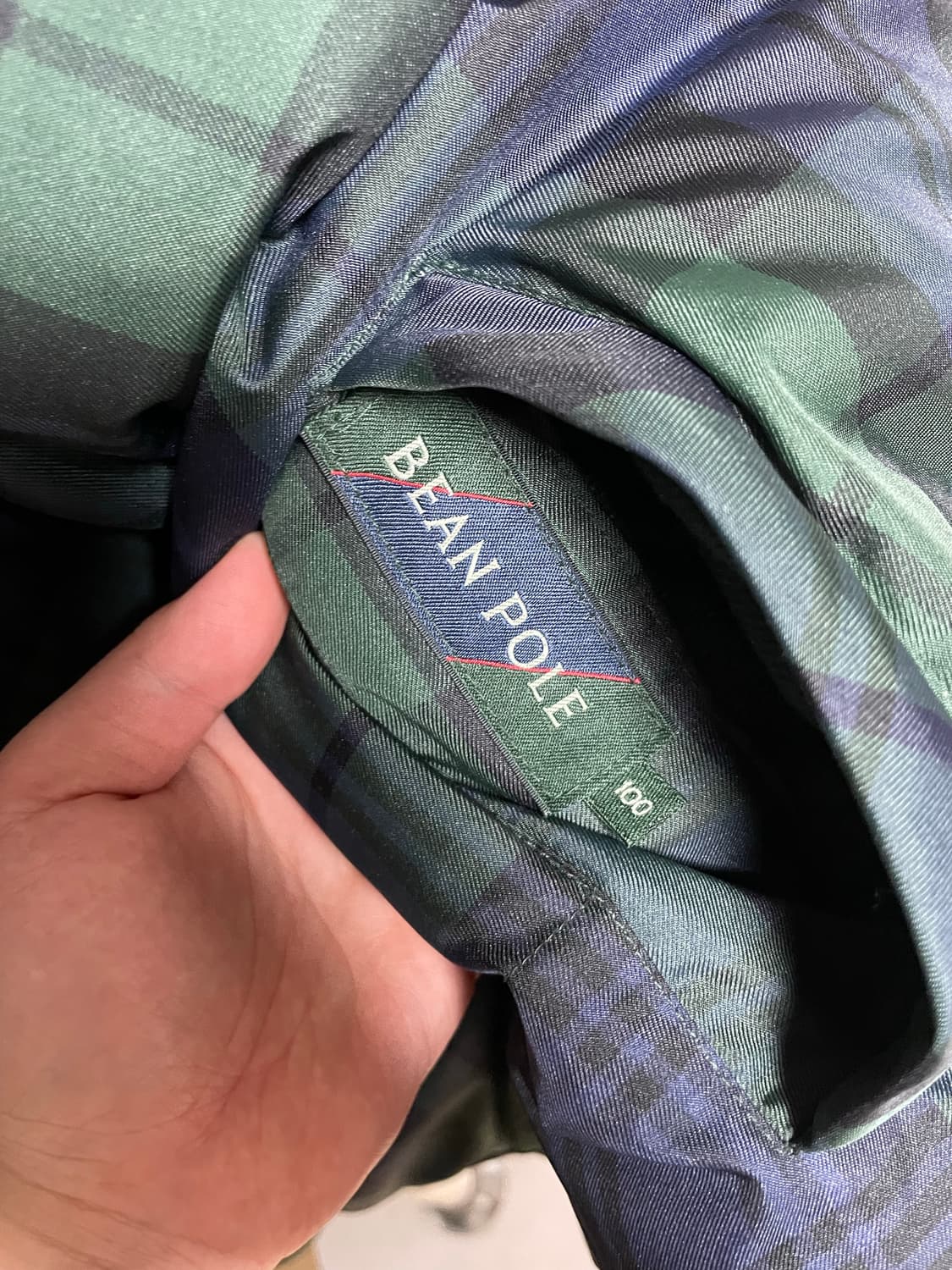 빈폴 리버시블 양면 패딩 110 상품이미지3